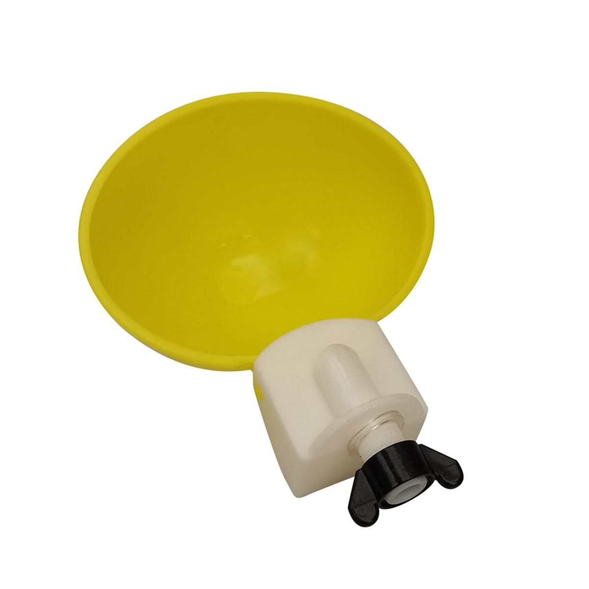 15Pcs Chicken Waterer Automatic Drinker Chicken Feeder Plastic Poultry Water Drinking Cups Poultry Farm Animal Supplies