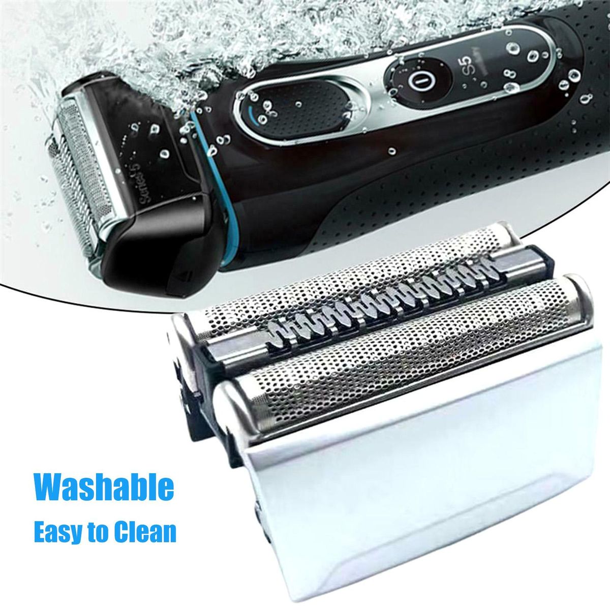 Trimmer Shavers Replacement Heads Shaving Foil & Trimmer Heads Cassette Replacement for Braun Series 5