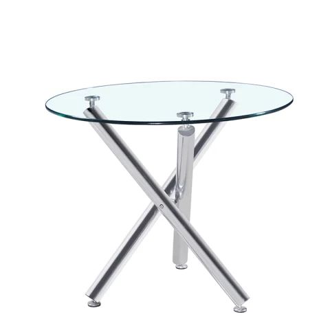 Transparent Round  Dinning Table -
