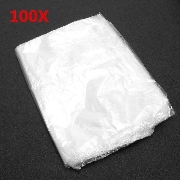 100 Pcs POF 12X16" Transparent Shrink Wrap Film Bag Heat Seal Gift Packing