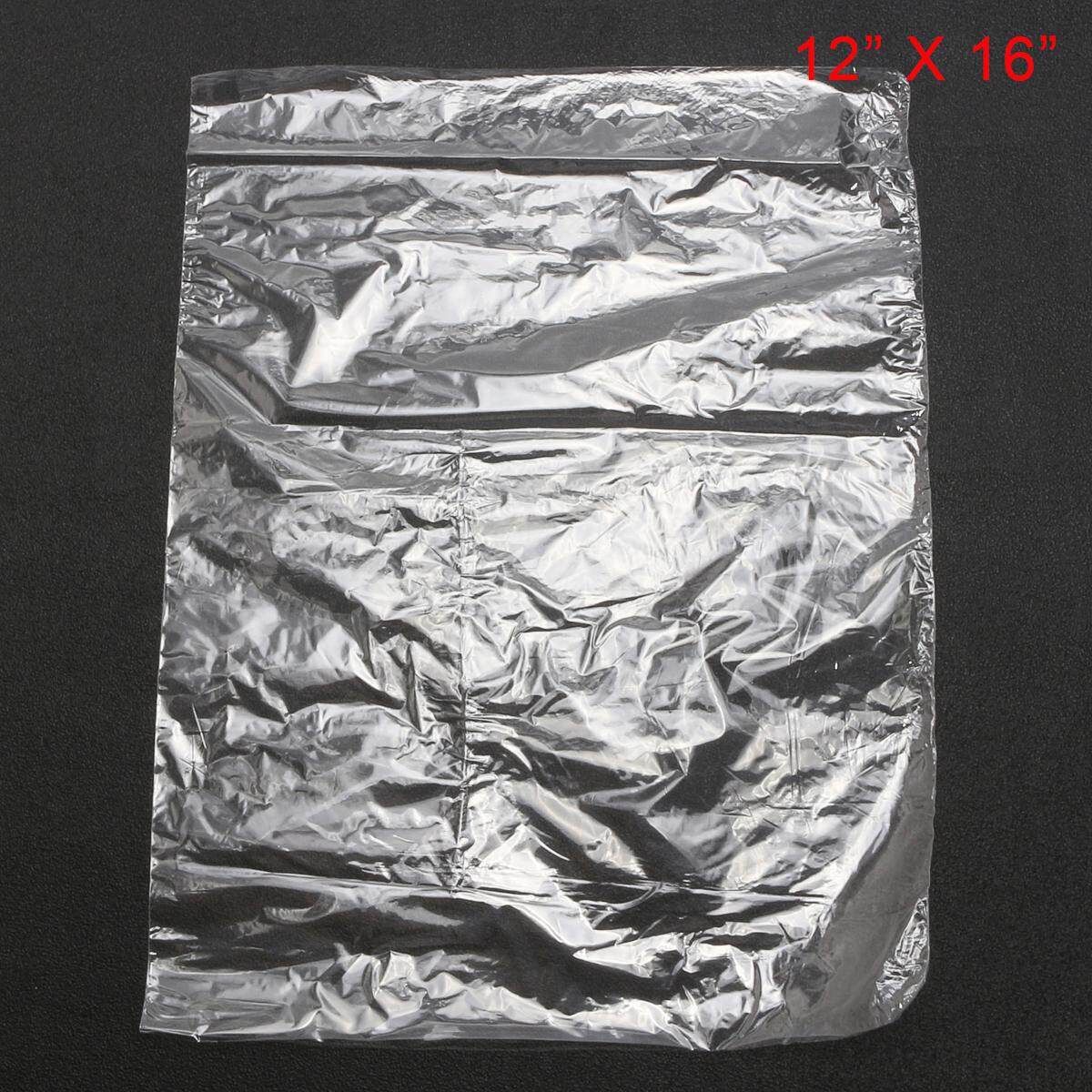 100 Pcs POF 12X16" Transparent Shrink Wrap Film Bag Heat Seal Gift Packing