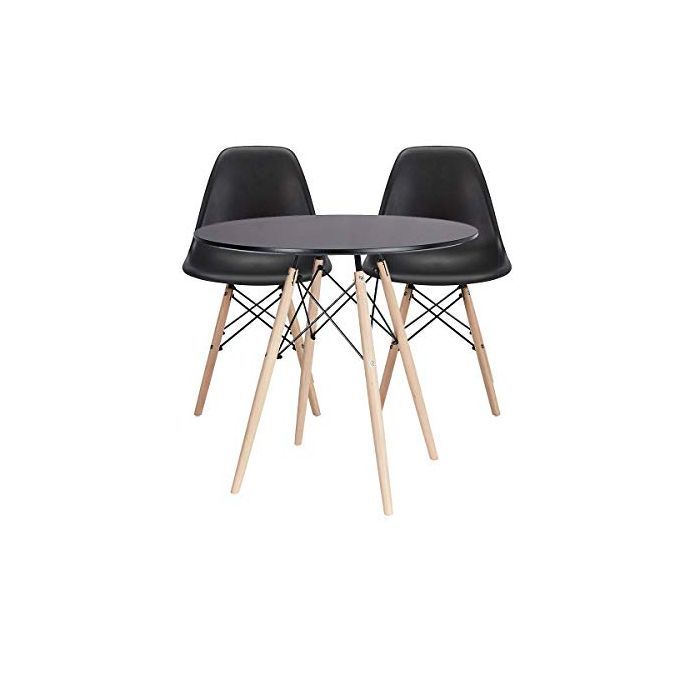 LUXURY OUTDOOR/INDOOR DINING TABLE+2 CHAIRS SET
