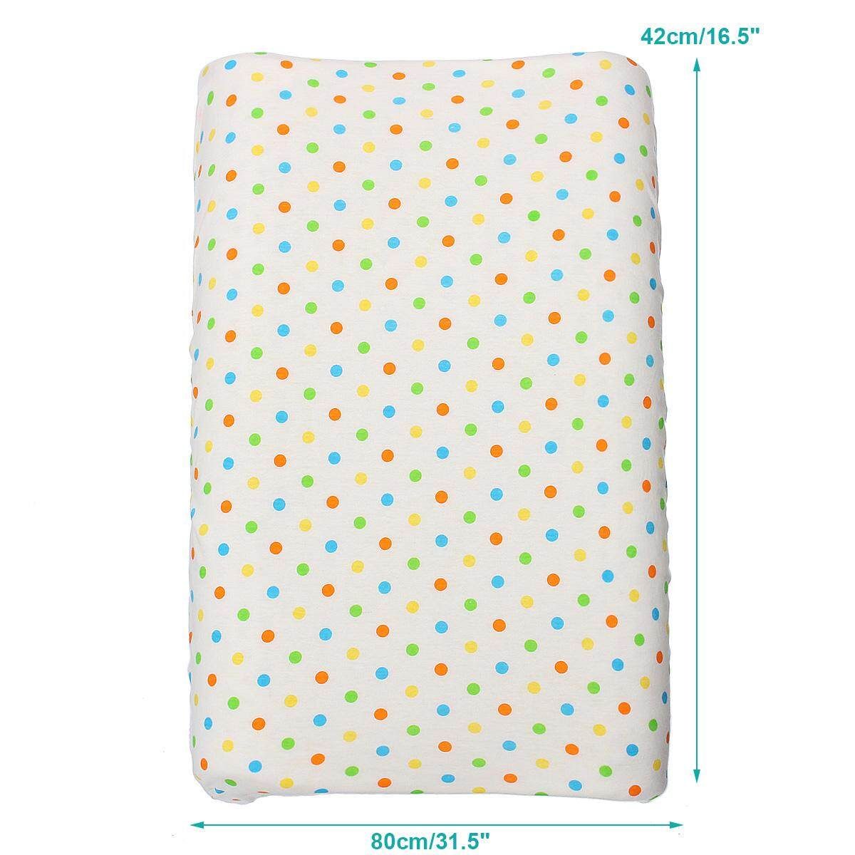 Baby Infant Changing Mat Cover Diaper Nappy Change Pad Waterproof Cotton 80cm Light Yellow
