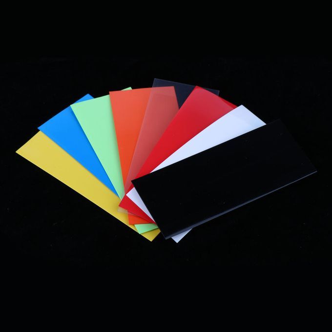 8Colors 280PCS Flat PVC Heat Shrink Tubing Battery Wrap 18500 18650