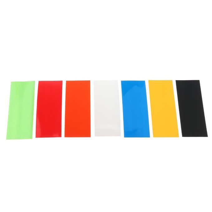 8Colors 280PCS Flat PVC Heat Shrink Tubing Battery Wrap 18500 18650