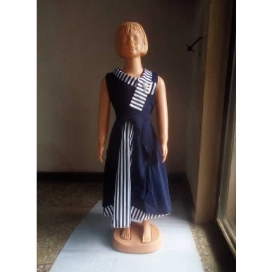 Gown With Overlapping Lapel