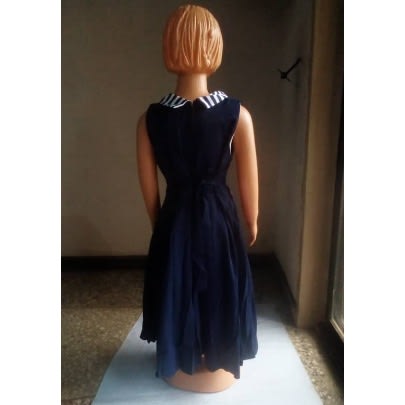 Gown With Overlapping Lapel