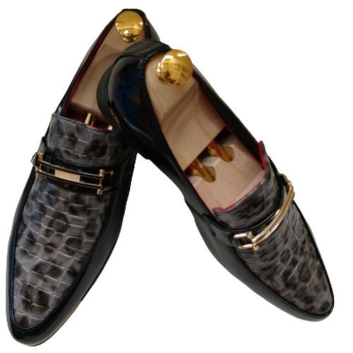Mens Business Dress Shoes Italian Style Leather Shoes Black 《ORDER A SIZE LESS》