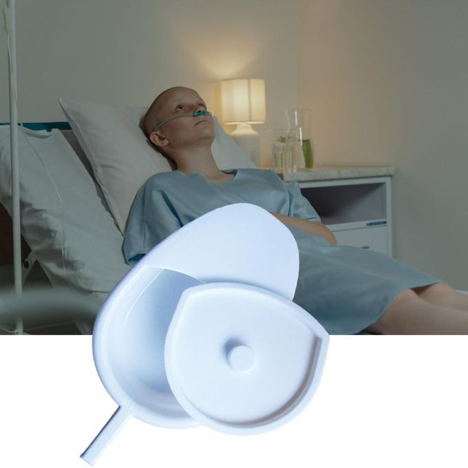 Bedpan With Lid Urinal For Patients Elderly Female Male Anti-Spill