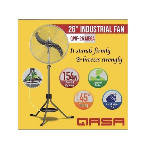 26’’ Eco Industrial Fan - 150W