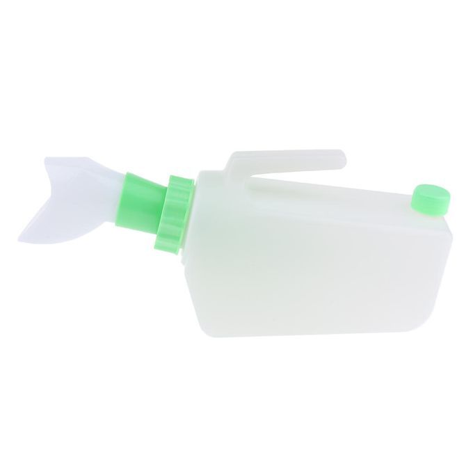 Patients Personal Care Female Bed Pee Urinal Bottle Night Green