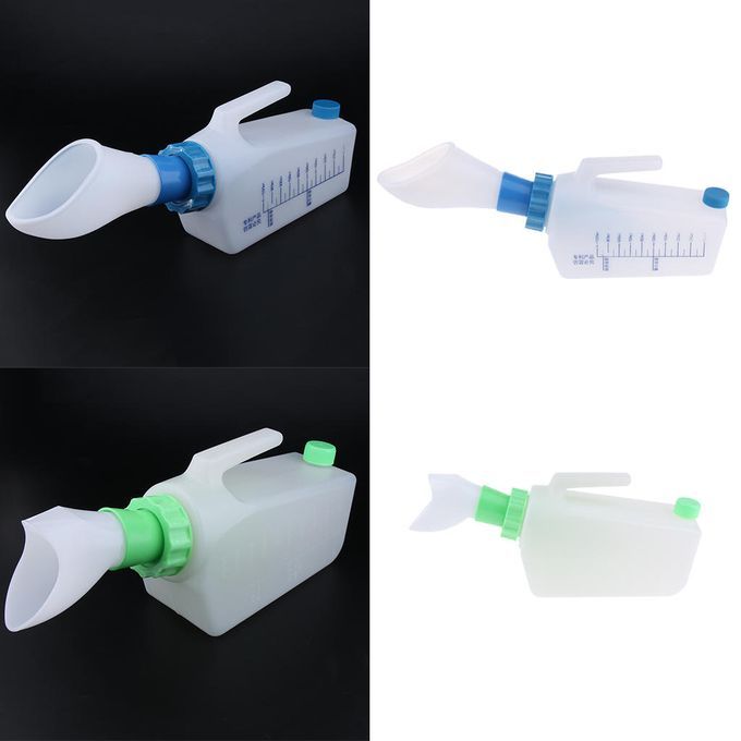 Patients Personal Care Female Bed Pee Urinal Bottle Night Green
