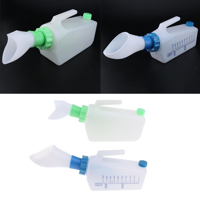Patients Personal Care Female Bed Pee Urinal Bottle Night Green