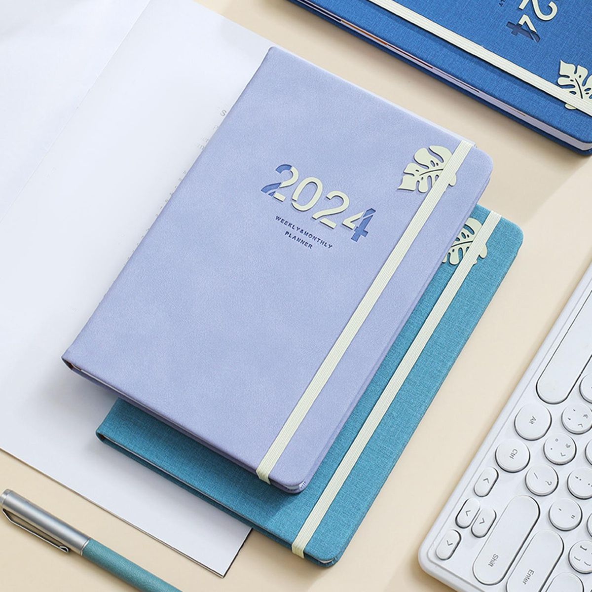 2024 Planner Notebook Calendar Daily Planners 2024 Orange