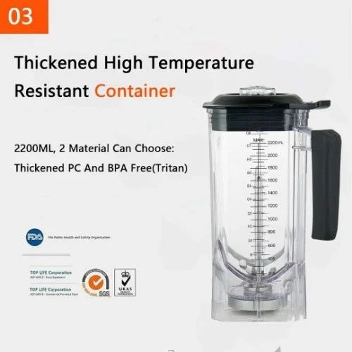 High Powered Multi Purpose Commercial Blender