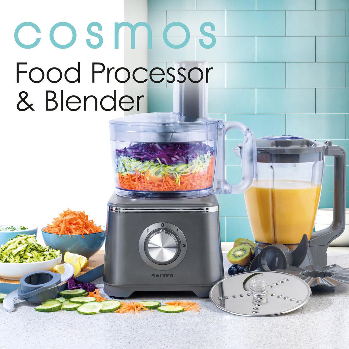 Cosmos Multifunctional Food Processor And Blender
