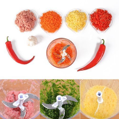 5 Knife Blade Food Processor - (Speedy Chopper)