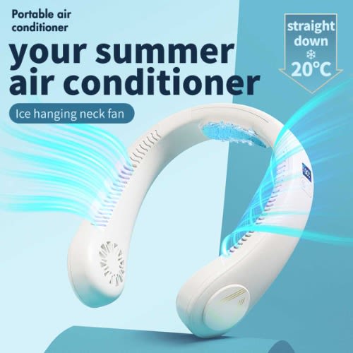 Neck Air Conditioner USB Rechargeable - 4000mAh Wearable Neckband