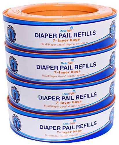 ChoiceRefill Diaper Genie/Pail Refills,1080 Count