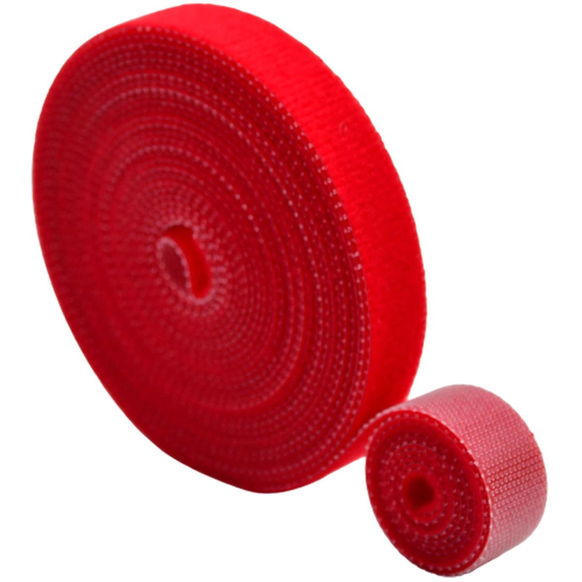 1 Roll Plant Tie Fastener Tape Design Data Cable Bundling Belt Red