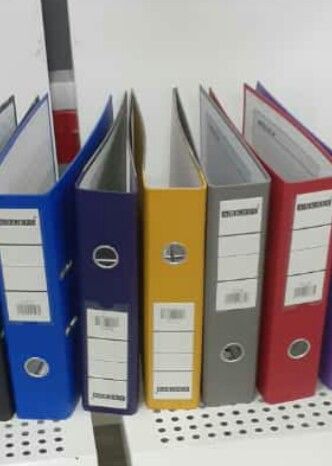 (5PCS) BOX FILE A4 OF NO PARTICULAR COLOUR