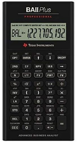 BA II Plus Professional Financial Calculator
