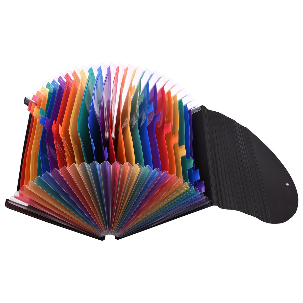 24 Pockets Expanding File Folder With Cover Accordian File