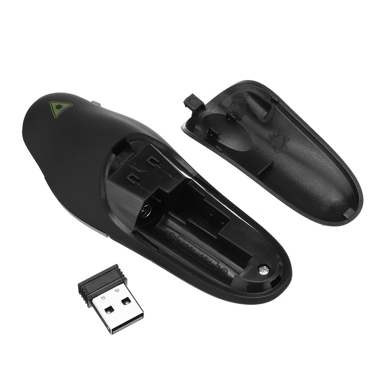 Wireless USB Power2.4GHz PPT Point Presenter Remote Control Laser Point