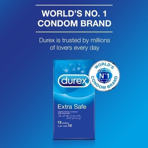 Extra Safe Condoms - 1 Pack  - 12 Pieces