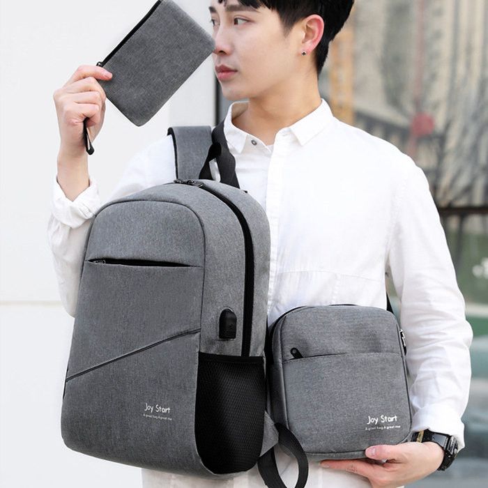 3 In 1 Backpack Laptop Bag Satchel School Bag