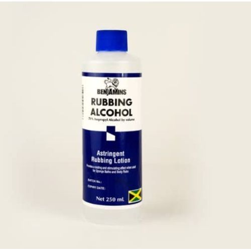 Astringent Rubbing Alcohol-250ml, Isopropyl Alcohol 70%