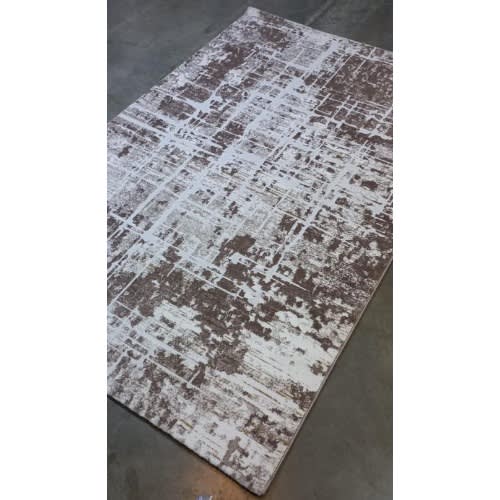 4 By 6ft Retro Pattern Multicolor Center Turkish Rug