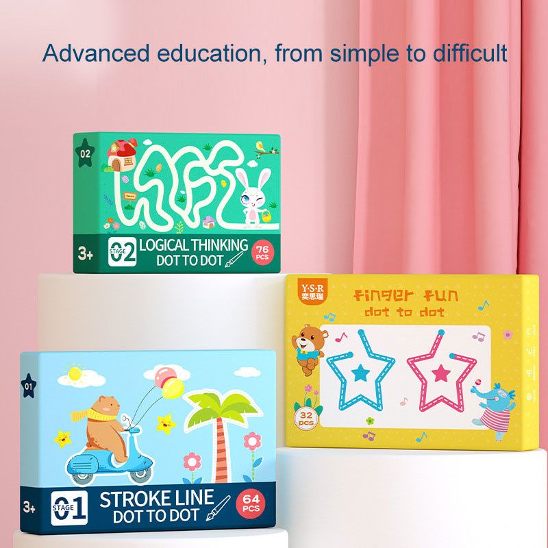 Magical Tracing Workbook For Kids Preschool Educational Toys With Erasable Pen Logical Thinking Education Training Book Toys 36 Pages