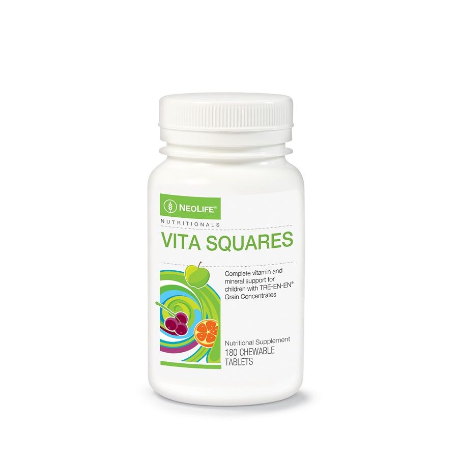 NEOLIFE Vita Squares Chewable Multivitamin - 180 Tablets