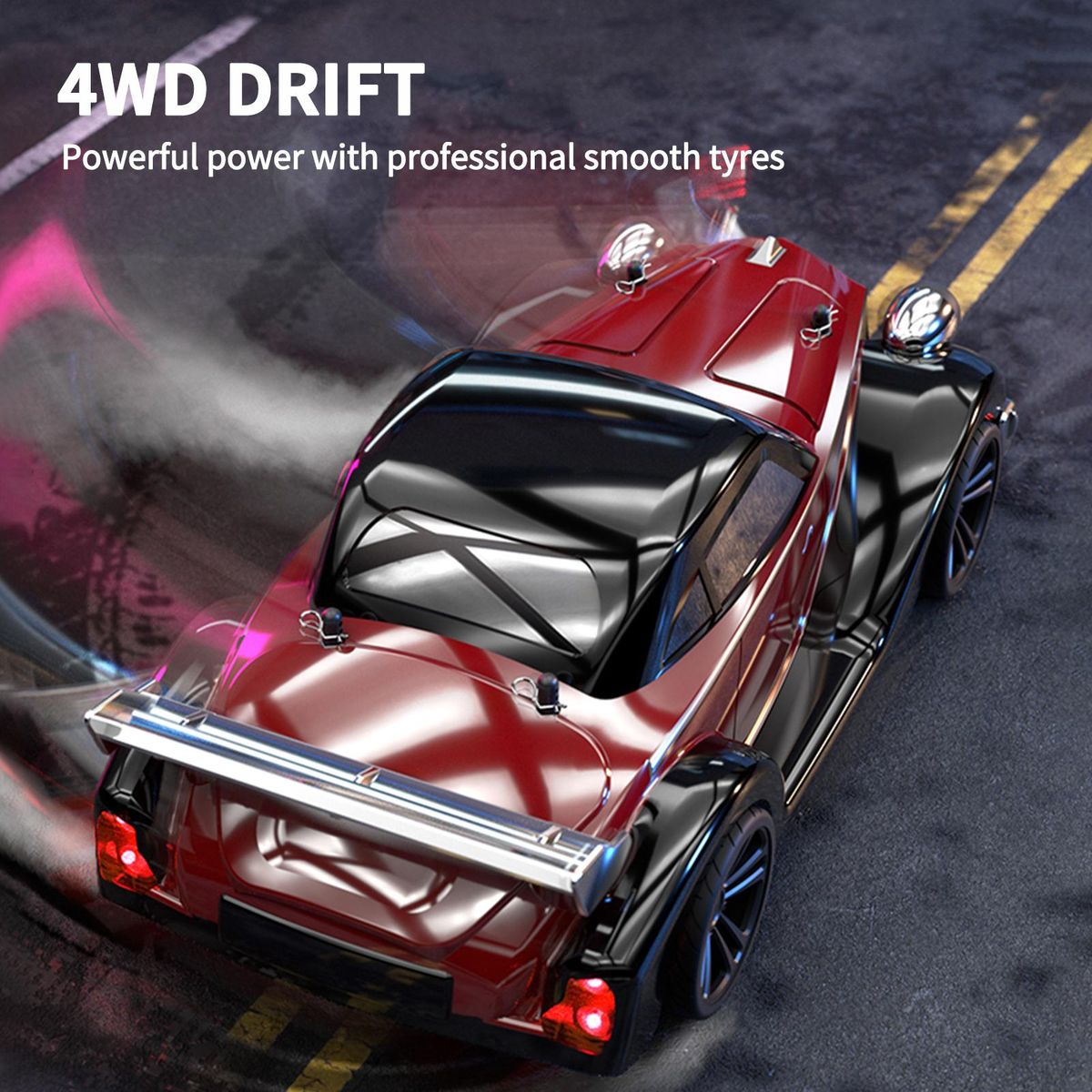 RC Drift Car 1/16 RC Car 2.4GHz 4WD 35km/h RC Race Car High Speed Kids Gift RTR for Kids Boys Girls