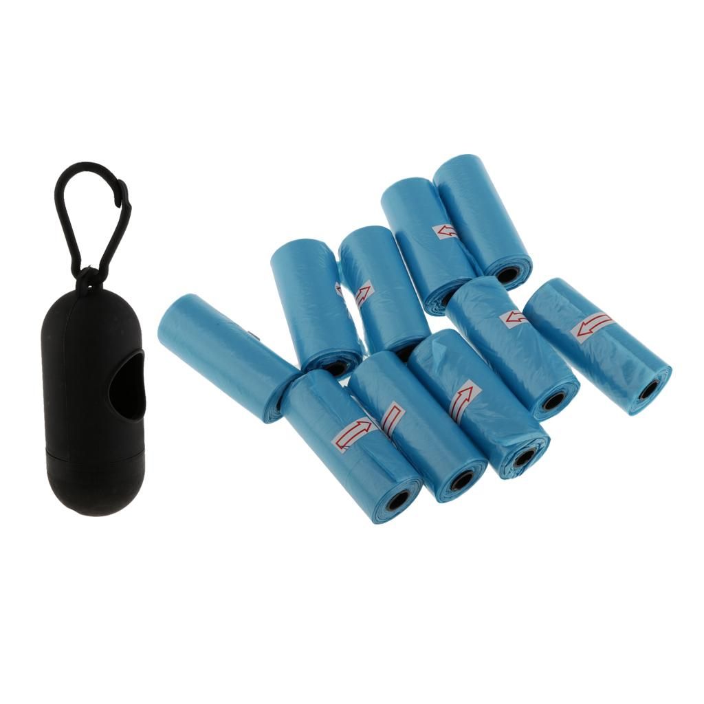 10 Rolls Bag ,Dispenser Box, Pet Garbage ,Clean , Carrier