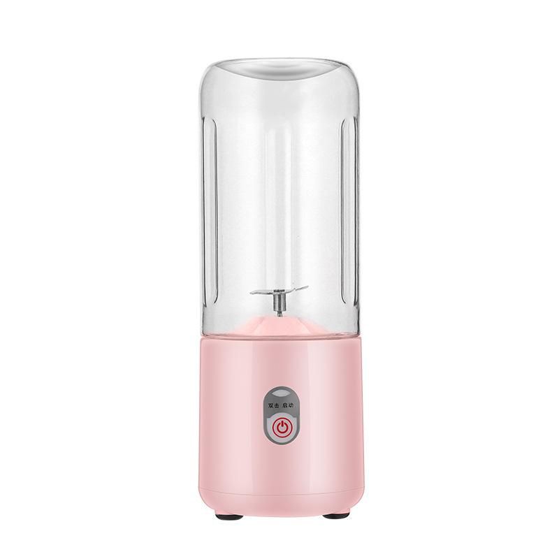500ml Juicer Cup Milk Shake Cup Portable Breakfast Cup USB Chargeable Green Apple Pulp Juicer Electric Juice Cup Drinkware