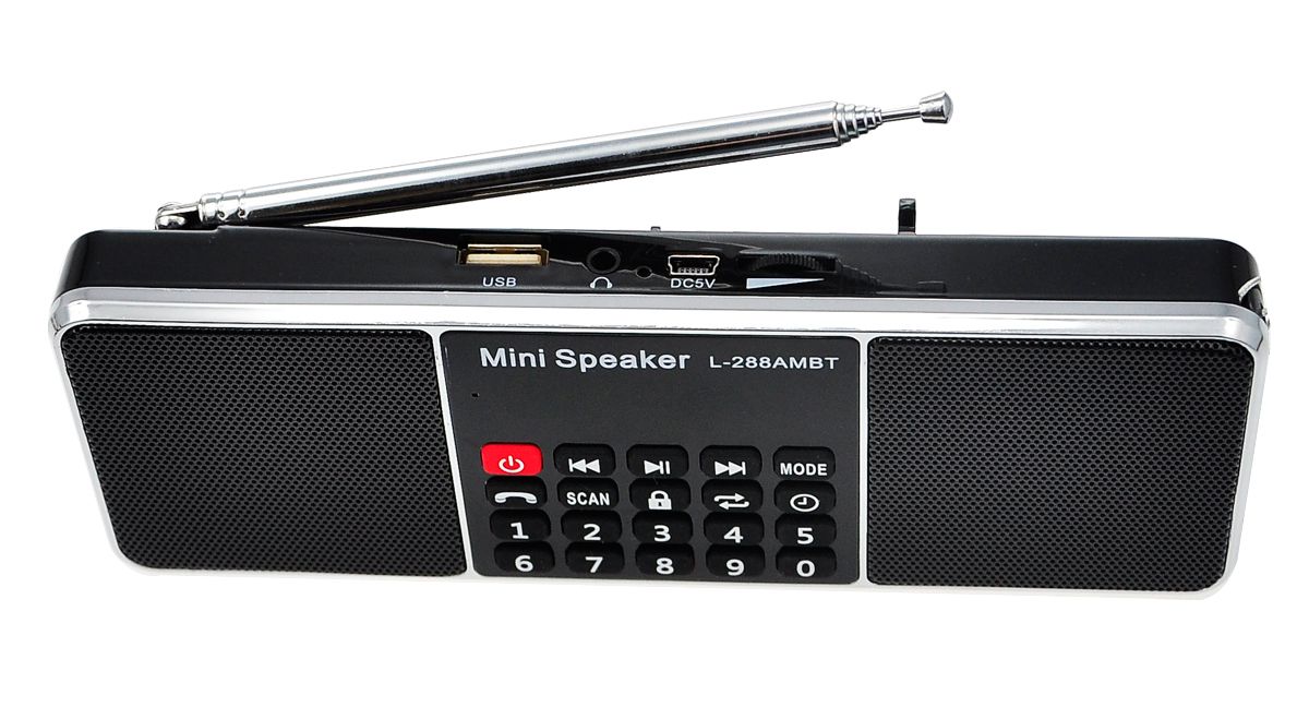 L-288AM Super BBluetooth AM FM Radio With TF USB AUX Handsfree LED Display