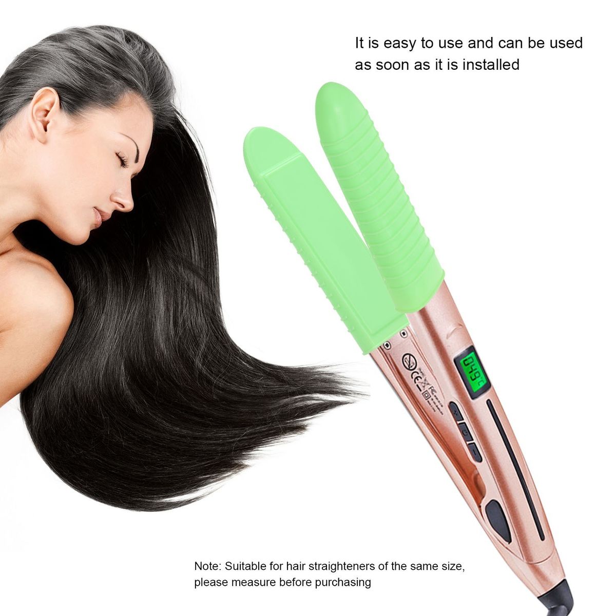 1 Pair Hair Straightener Cover Hair Care Protective Set