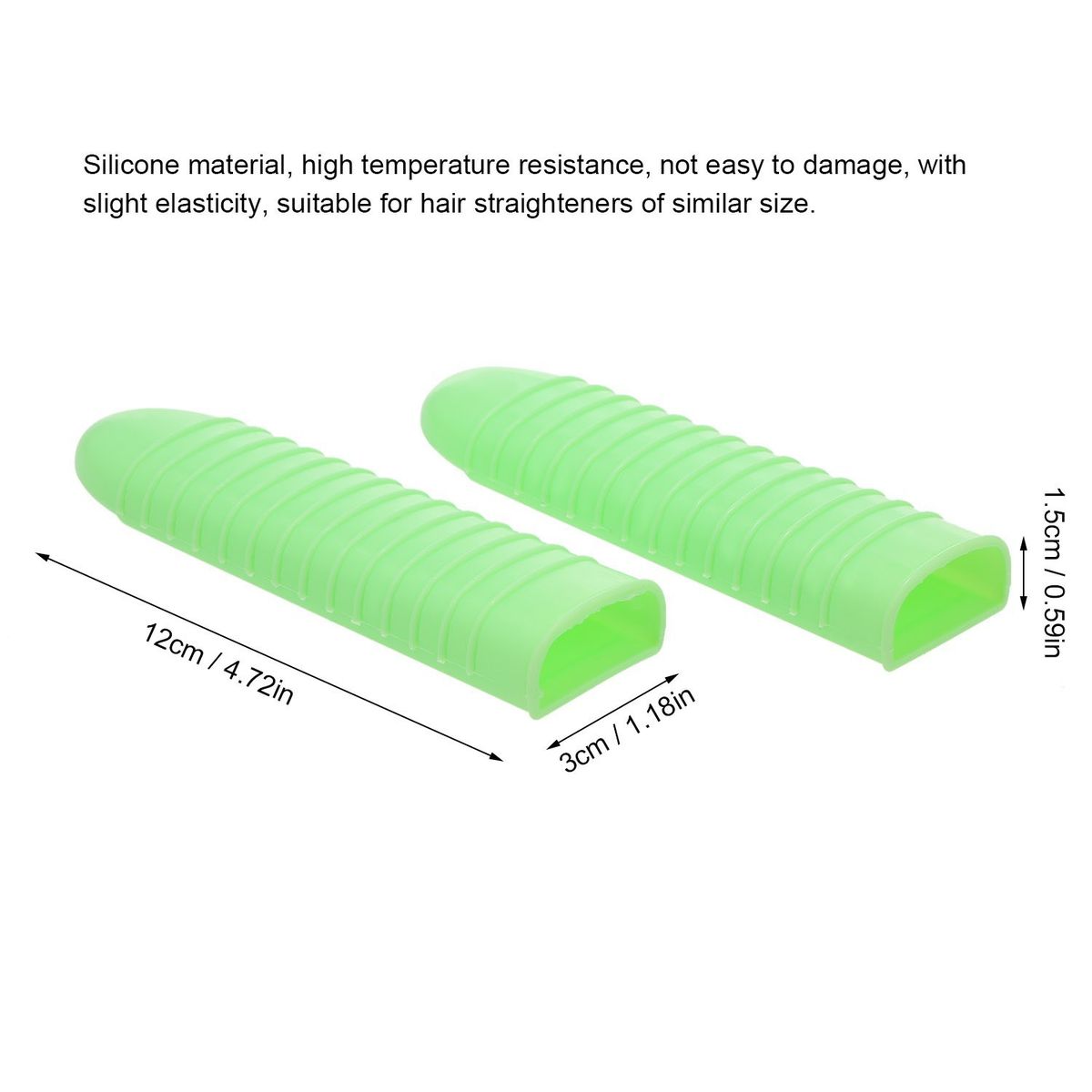 1 Pair Hair Straightener Cover Hair Care Protective Set