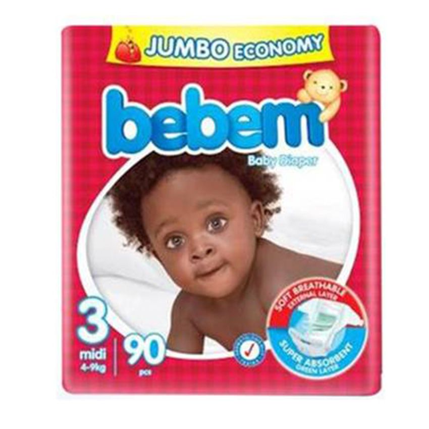 Midi Diaper Size 3 Jumbo - 90x1