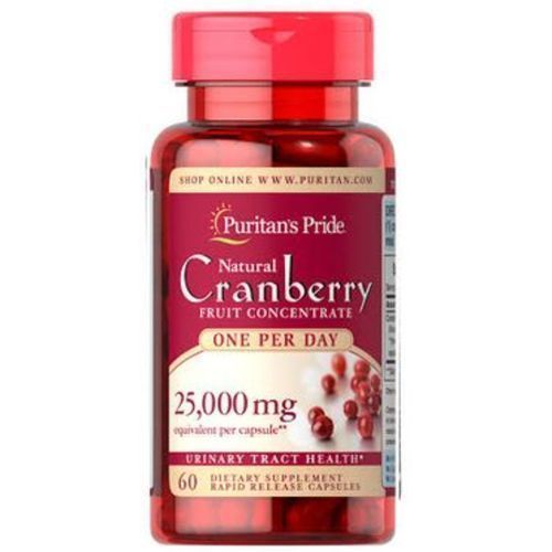 Cranberry Concentrate 25,000mg Per Capsule For Urinary Tract