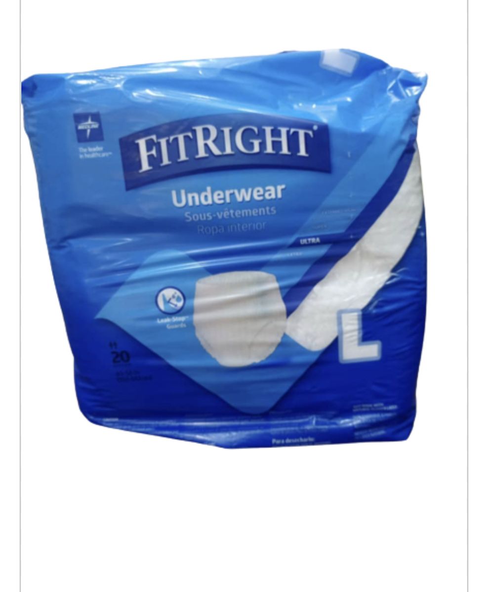 Fit Right Adult Diaper/Pampers L