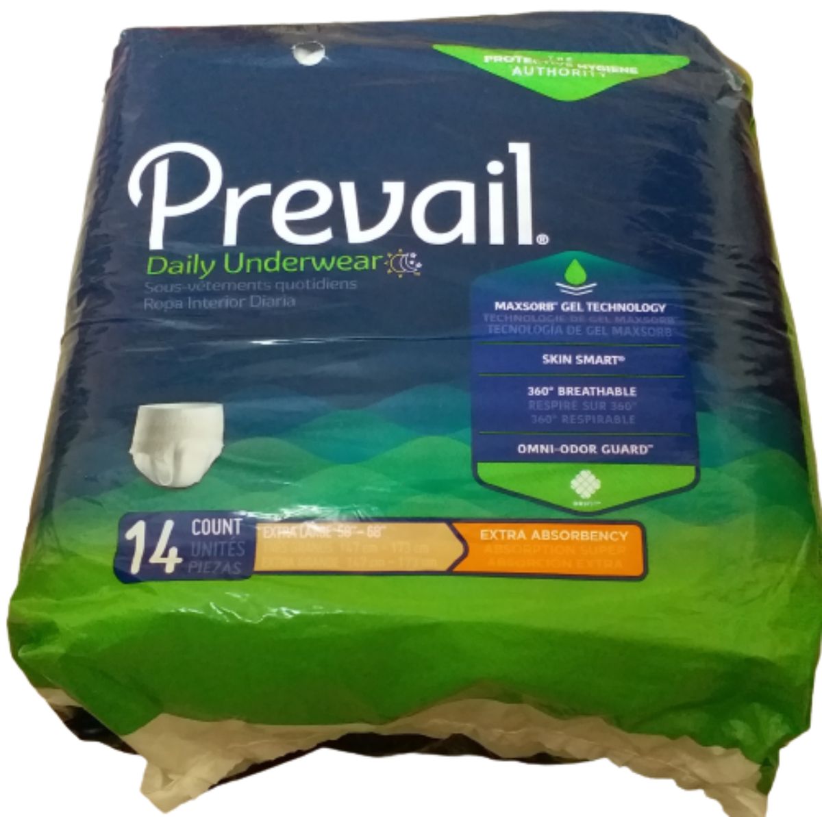 2 Packs Adult Diaper Pull Up Xlarge