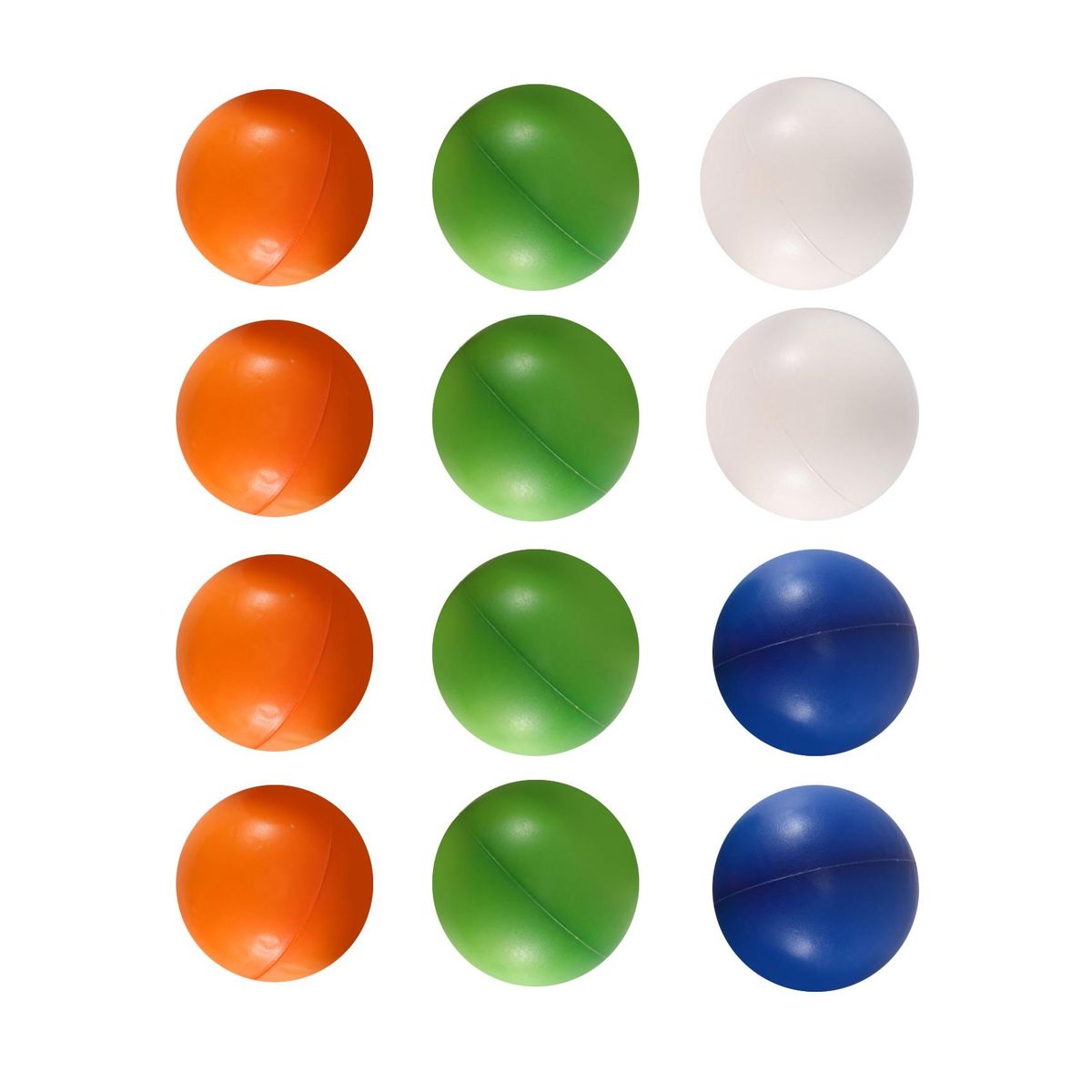 12 Pcs 6.3Cm Foam Ball Squeeze Stress Ball Reli