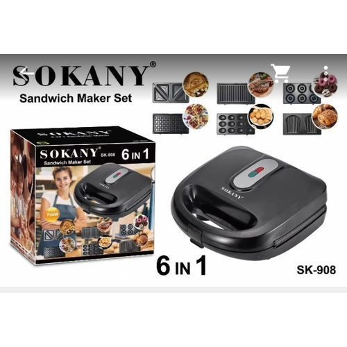 6in1 Sandwich Maker Set