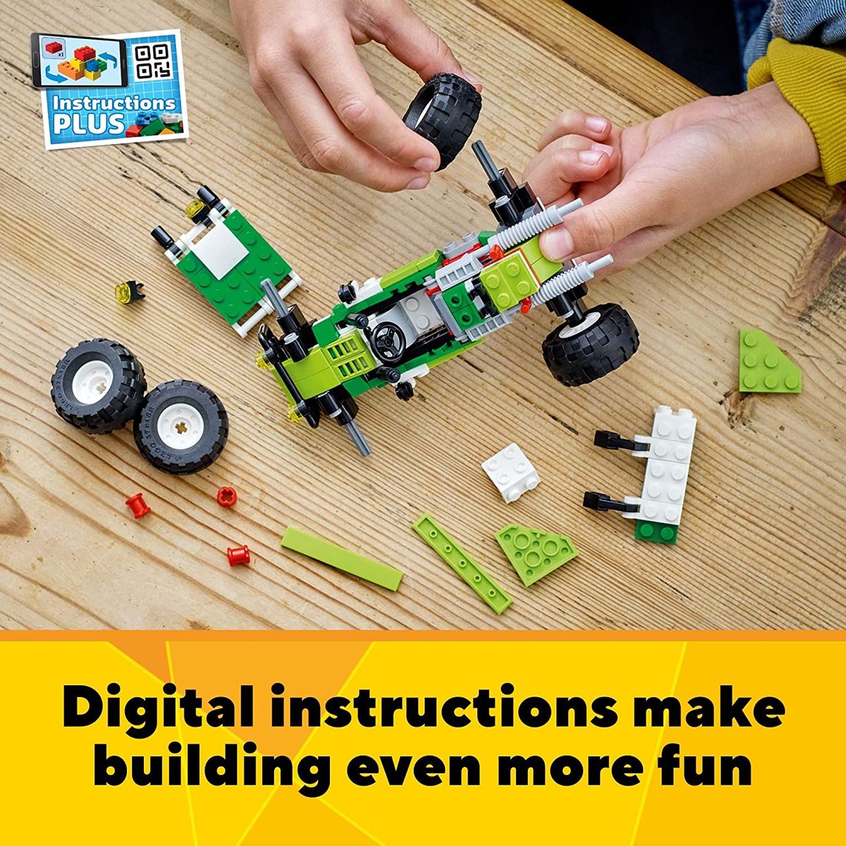 Creator 3in1 Off-Road Buggy 31123 Building Kit (160 Pieces)