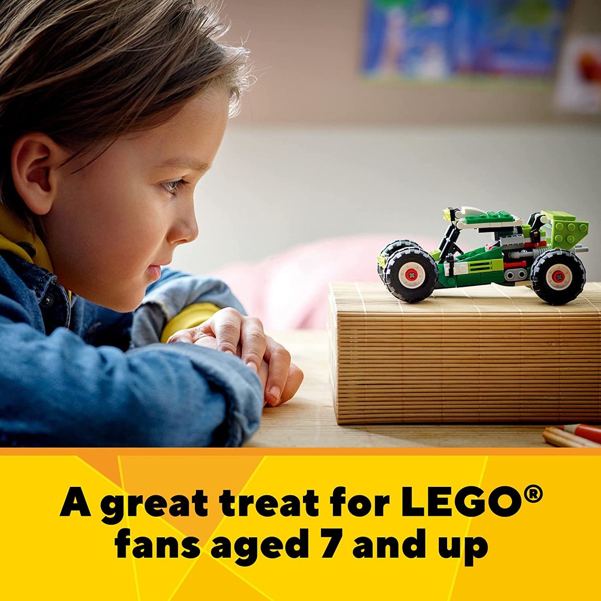 Creator 3in1 Off-Road Buggy 31123 Building Kit (160 Pieces)