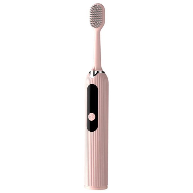 Electric Teeth Plaque Remover Kit Tooth Cleaner Machine For Adult Pink