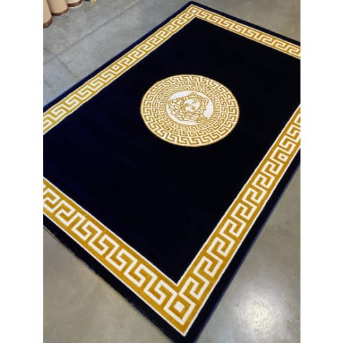 Turkish Rug - Versace Inspired Center Rug - 4 By 6ft  - Multicolor